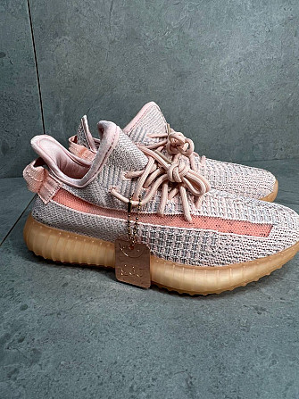Кроссовки женские NM 01-5 в стиле Yeezy из дышащей сетки розовые, 37, 24 см Одесса - изображение 6