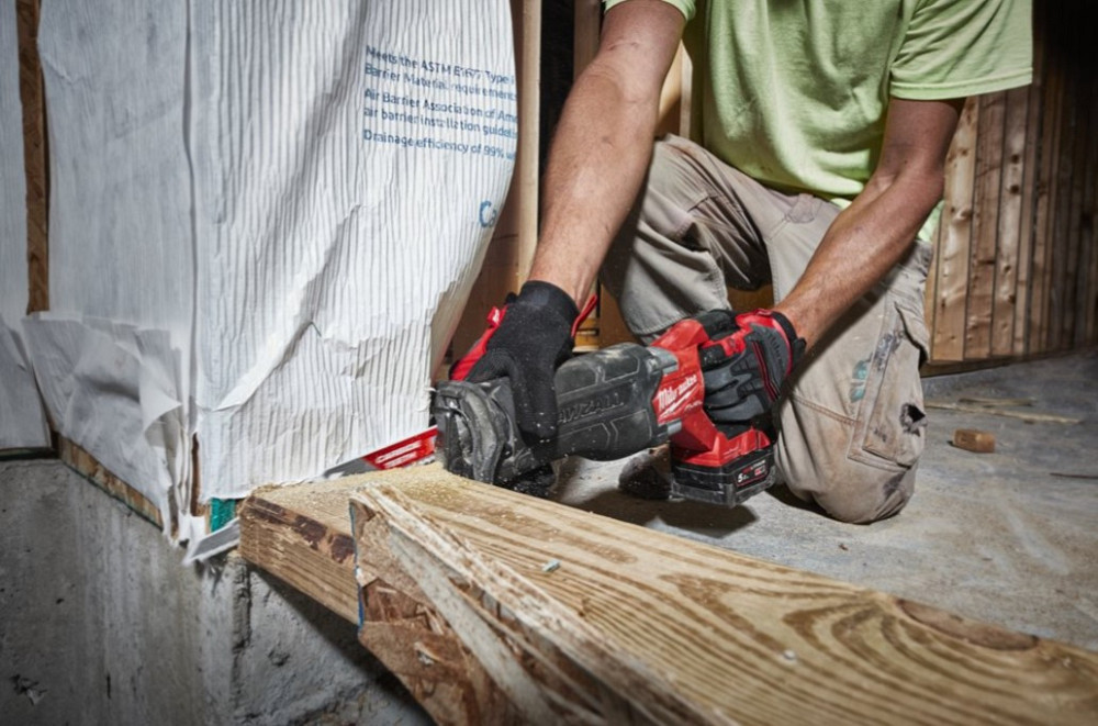 Пила шабельна акумуляторна MILWAUKEE, M18 ONEFSZ-0X (+ полотно, HD кейс) Одеса - фото 6