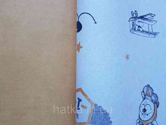 Шпалери флізелінові еко Decoprint 21139 Sweet Dreams дитячі однотонні яскраво жовті під штукатурку0,53x10,05 м Київ