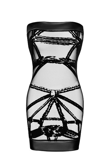 Сукня Noir Handmade F359 Bondesque Off-shoulder mini dress M Sex Aura Київ - фото 5