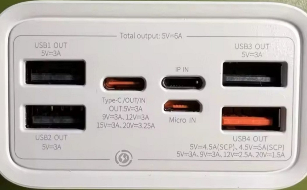 Павербанк 30000 Powerbank Baseus 65W швидка зарядка. Харків - фото 2