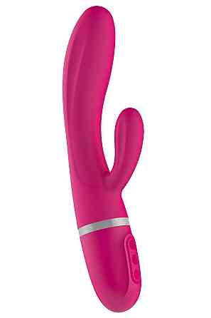 Вібратор-кролик Liebe Bend It Plus Cerise, гнучкий, 2 мотори, 10 режимів Sex Aura Київ