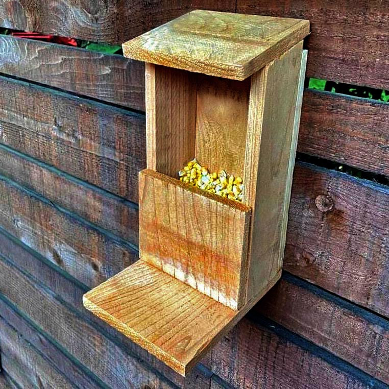 Годівниця для білок "Фундук" сієна Миколаїв - фото 1