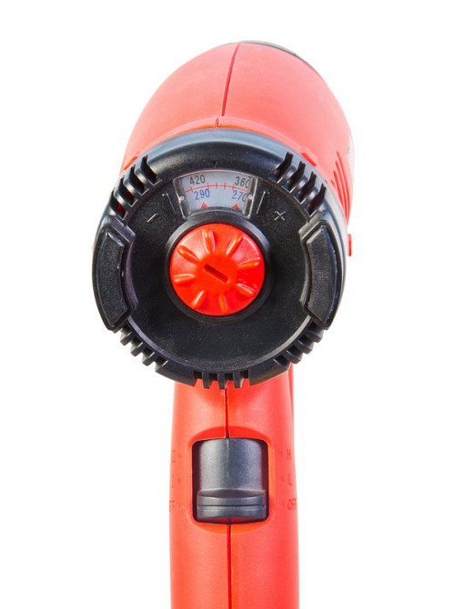 MPT Фен промисловий MPT PROFI 2000 Вт 60-630°С 300-500 л/хв насадки 2 шт MHG2005V Коломия - фото 4