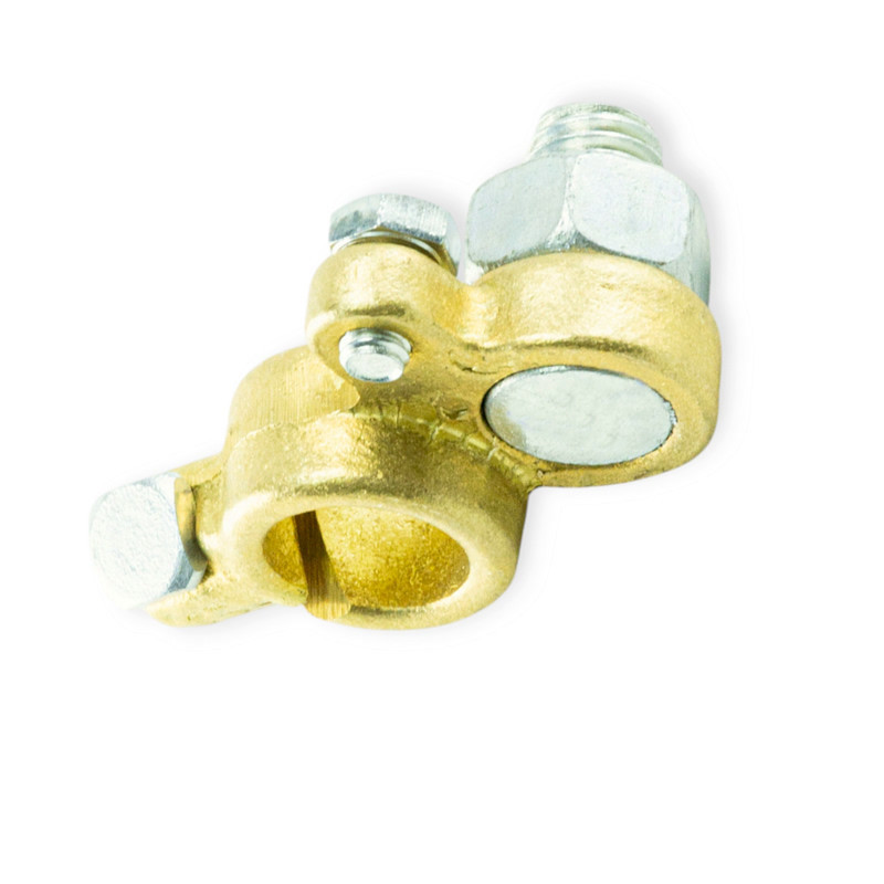 Клема универс. латунь (-) Каменец-Подольский усилен. (болт d-12) Мукачево - изображение 1