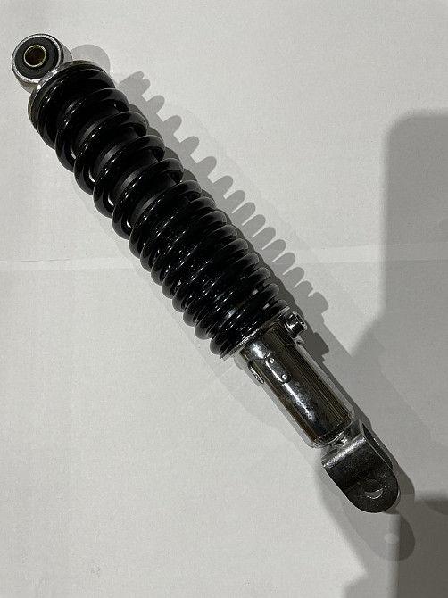 Амортизатор GY6, DIO, LEAD 29 см, регульований (чорний) Мукачево - фото 1