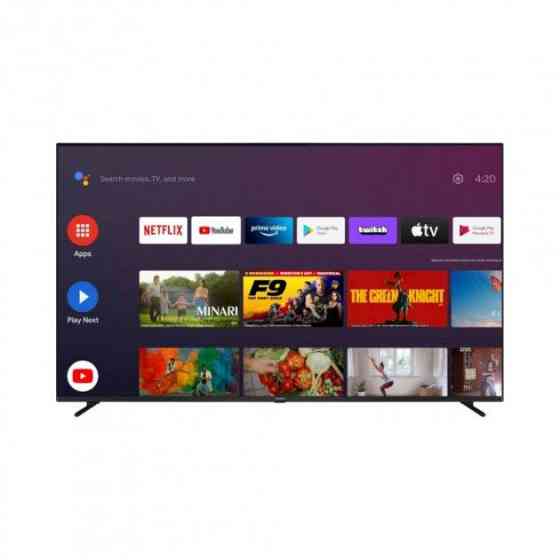 TV 65 AIWA 65AN7003UHD UHD/DLED/T2/Android 11/2 x 12W/Dolby Digital/VGA/HDMI/Wi-Fi/Black Київ
