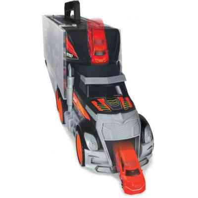 Ігровий набір Dickie Toys Трейлер перевізник авто, вантажівка з ручкою (3749023) Вінниця