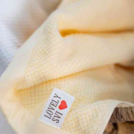 Набор 2 жаккардовых полотенца в коробке Lovely Svi 70 х 140 см и 50 х 90 см Молочный (170226) Киев