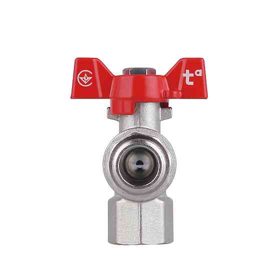 Кран кульовий Thermo Alliance Forte 1/2" ВН для води кутовий (метелик) SF267W15 Київ
