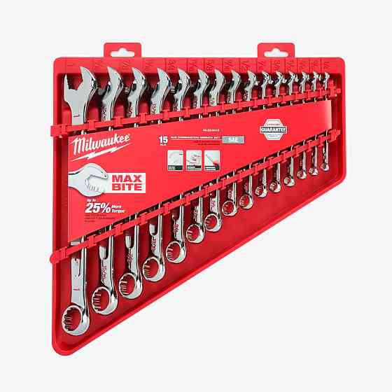 Набор ключей рожково-накидных дюймових MAX BITE MILWAUKEE, (15шт) Одесса