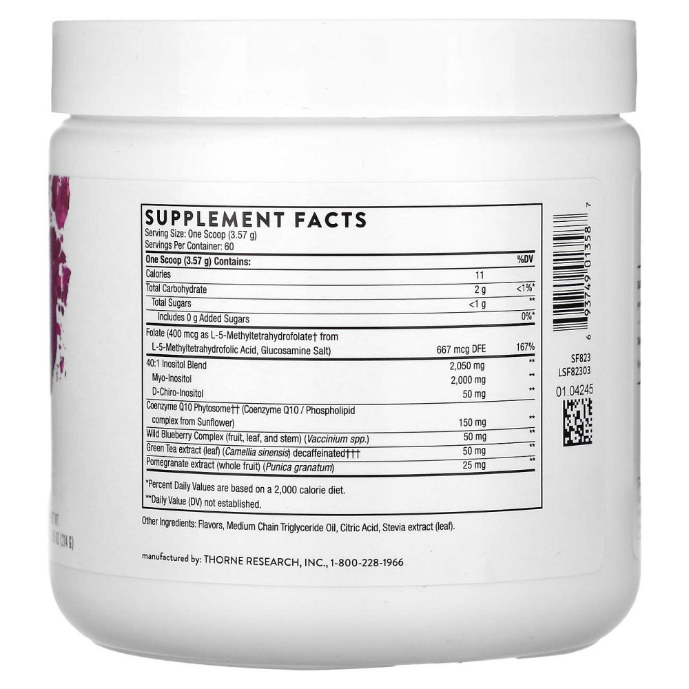 Поддержка здоровой функции яичников Thorne Ovarian Care 214 г ягодный Киев - изображение 2