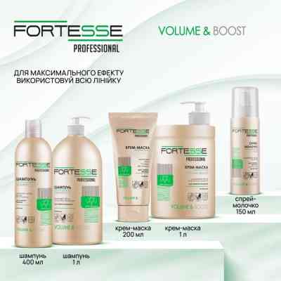 Маска для волос Fortesse Professional Volume & Boost 200 мл (4823115500212) Винница