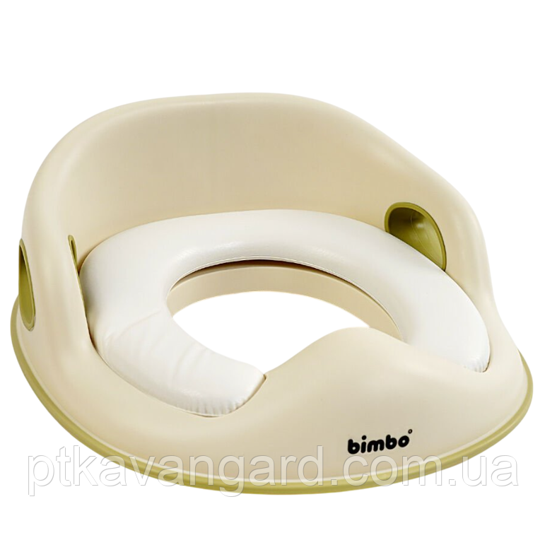 Дитяче сидіння накладка на унітаз "Bimbo" BM-09920 м'яка, бежевий Хмельницький - фото 1