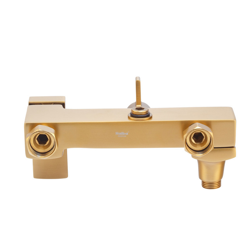 Душевая колонна со смесителем HAIBA GAUDI 009-J BRUSHED GOLD (HB9584) Киев - изображение 4