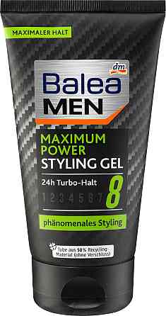 Balea MEN Гель для укладки max power, 150 мл Германия Львов