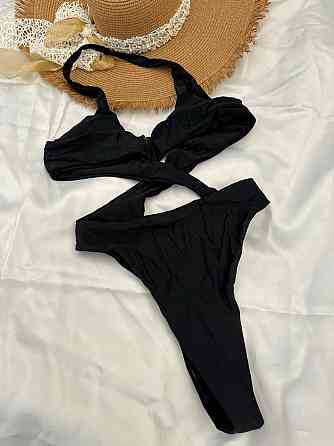 Купальник жіночий цільний Чорний M Харків