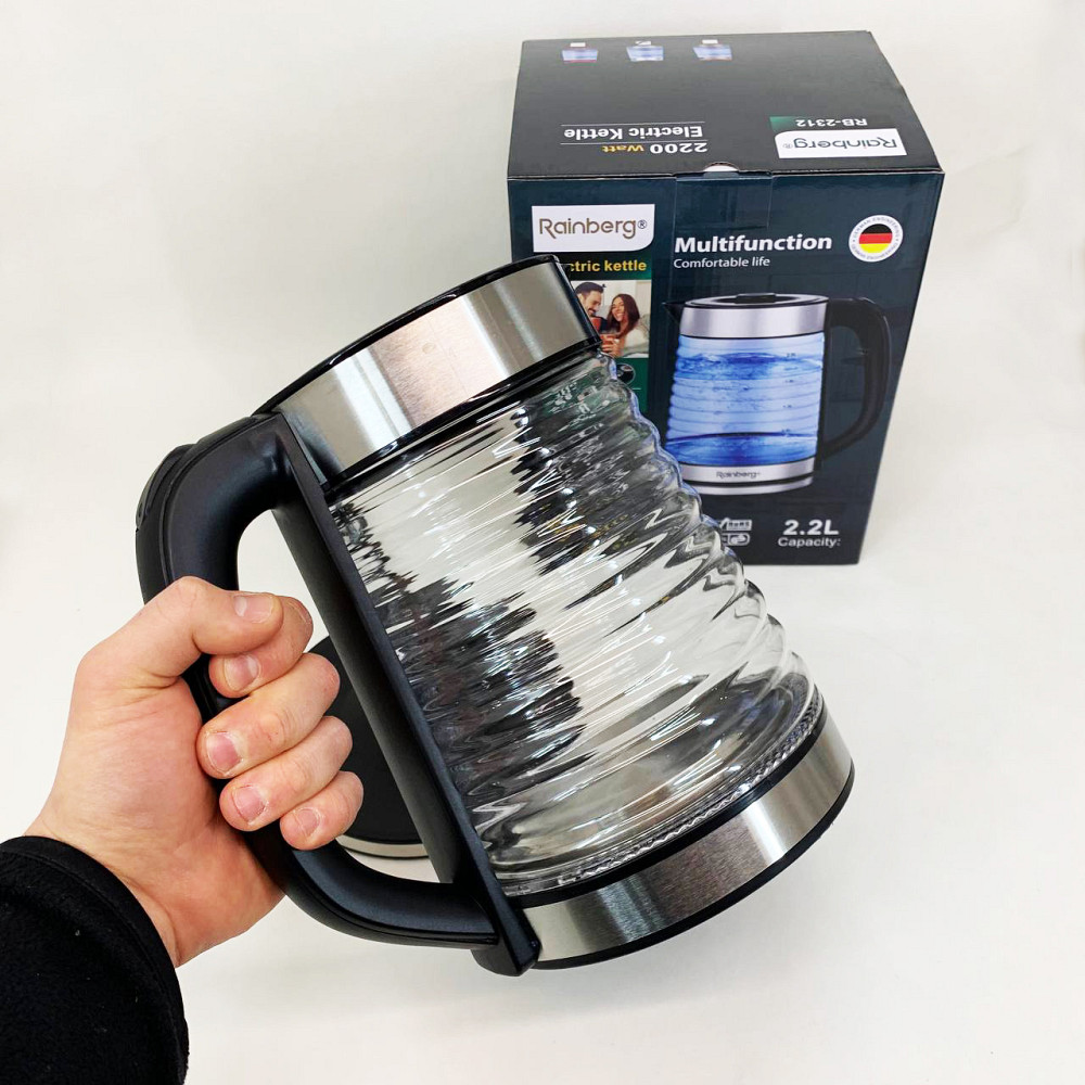 Електрочайник фирменный, Современный электрочайник для дома, Электрочайник для чая и воды IM-57 Львов - изображение 5