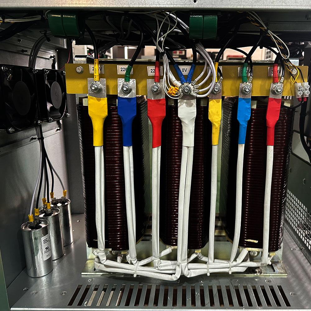 ДБЖ ONLine 3-ФАЗНИЙ RITAR GP-33-30KVA, 384Vdc, під зовнішнім AKB (830*402*1050 mm), 223кг Київ - фото 4