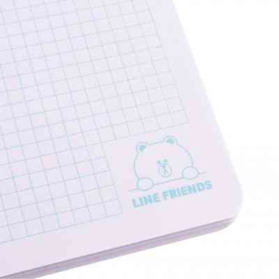 Блокнот Yes 2 в 1 В5 В7 80 арк 20 арк подвійна спіраль Line Friends Sally клітинка (151780) Вінниця