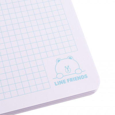 Блокнот Yes 2 в 1 В5 В7 80 арк 20 арк подвійна спіраль Line Friends Sally клітинка (151780) Вінниця - фото 6