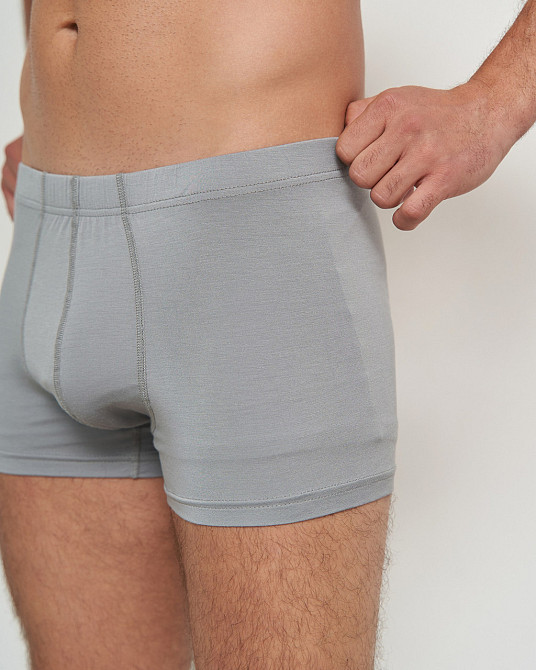 Чоловічі труси-боксери Tom John — Бамбук 2910 XXL, Сірий Київ - фото 4