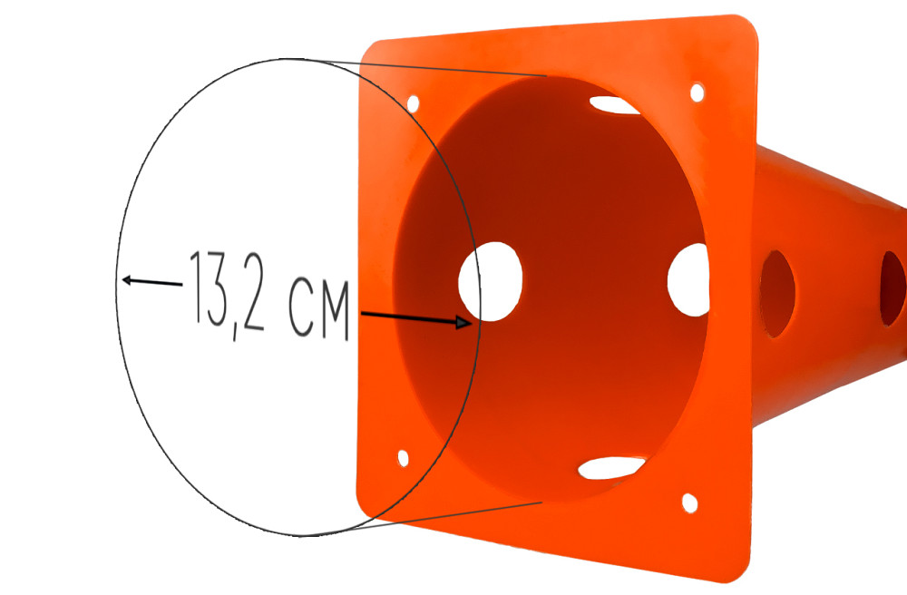 EasyFit Конус-фішка спортивна EasyFit 31 см помаранчева Коломия - фото 3