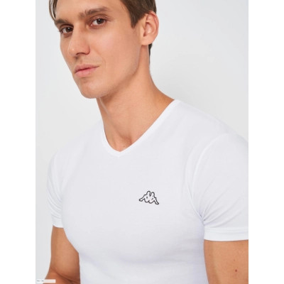 Футболка Kappa T-shirt Mezza Manica Scollo V K1311 Bianco білий XXL (8052394813942) Вінниця - фото 4