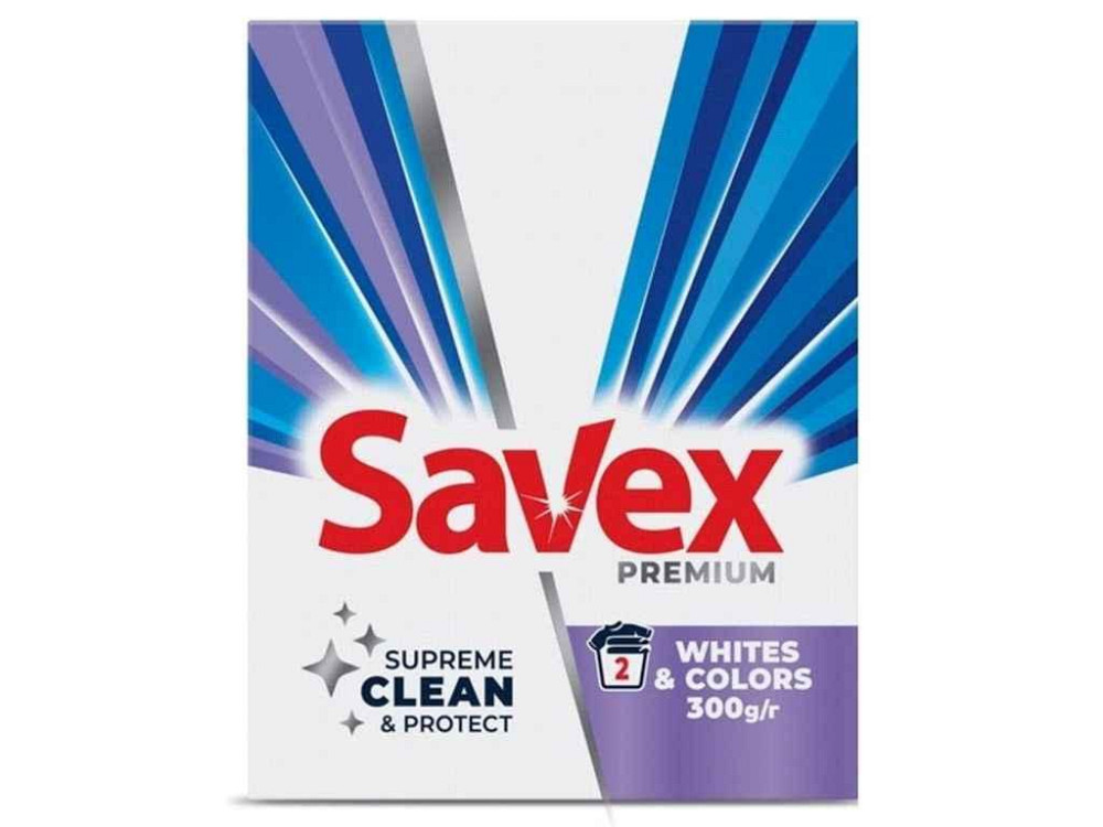 Пральний порошок 300г автомат Whitecolors Premium ТМ SAVEX Київ - фото 1