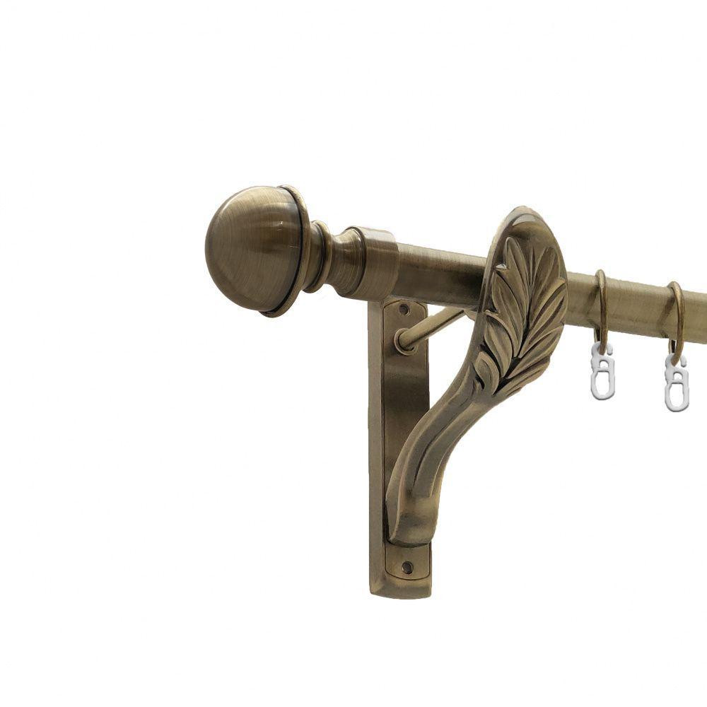 Карниз Orvit Бостон металевий однорядний ретро Антик 25 мм 300 см (00-00010273) Львів - фото 1