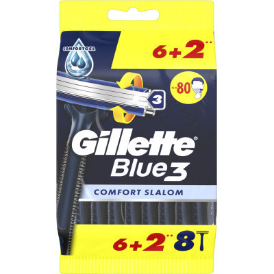 Бритва Gillette Blue 3 Comfort Slalom 8 шт. (8006540808764) Вінниця - фото 2