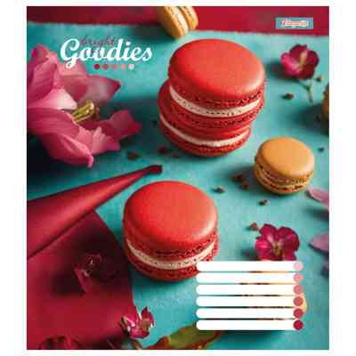 Зошит 1 вересня А5 1В Bright goodies 96 аркушів лінія (767419) Вінниця