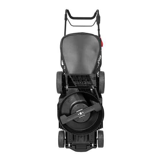 Газонокосарка INTERTOOL WT-9216 40В, 3500 об/хв, ширина захвату 370 мм, висота зрізу 25-75 мм, контейнер 40 л - косіння без турбот Львів