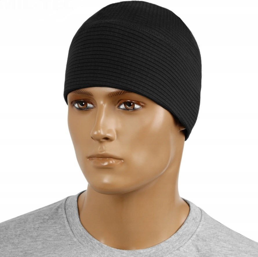 Универсальная Шапка быстросохнущая микро-флисовая Mil-Tec от Sturm (12144002) Black Нововолынск - изображение 2