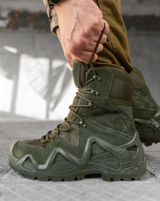 Тактичні туфлі берці AK olive ВТ0528 Одеса - фото 1