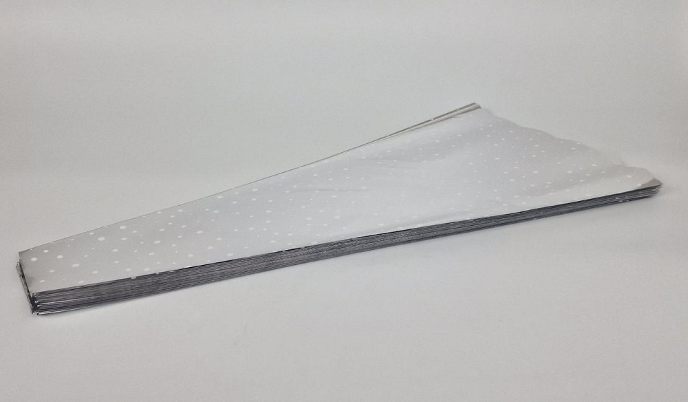 Конусне паковання під квіти h70/10низ/35верх метал (100 шт) візерунчастий (2) (100 шт.) Харків - фото 1