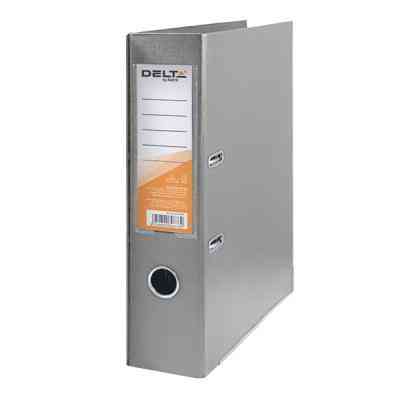 Папка - регистратор Delta by Axent double-sided PP 7,5 cм, assembled, gray (D1712-03C) Винница
