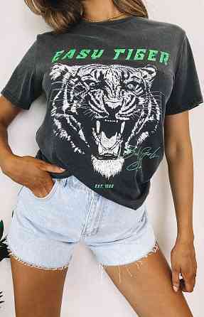 Футболка жіноча з принтом  48 Сіра 2664088777 Дніпро