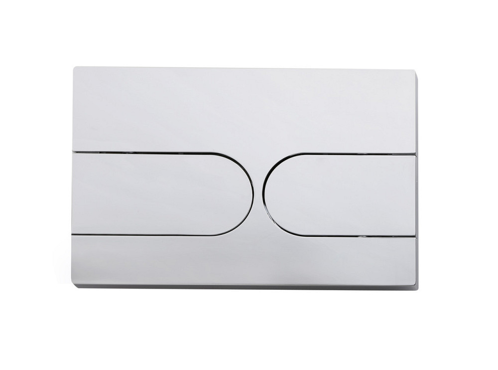 Панель змиву Koer KT-0604-01 240x160x10mm пластикова, кнопка закруглена   ( KR5323 ) 35174 Харків - фото 3