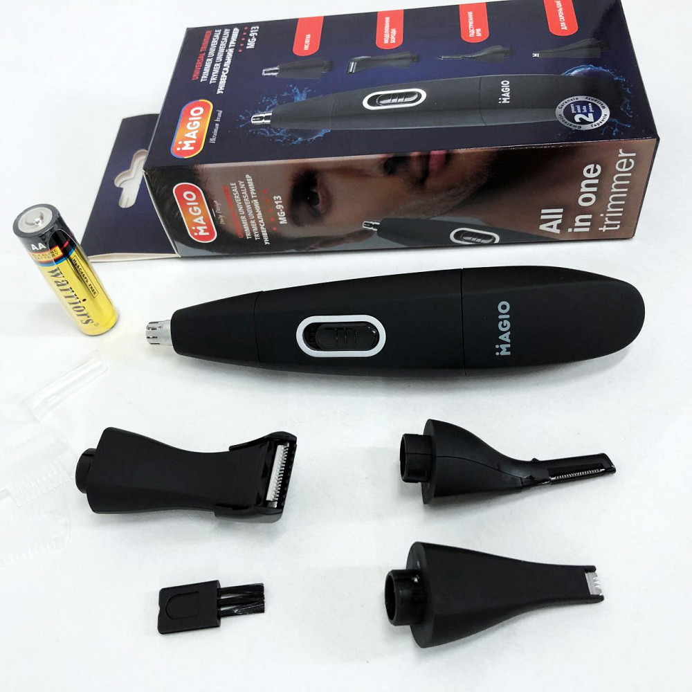 Тример для носа і брів, Тример для стрижки волосся носа бороди гоління, вух бритва HR-31 Львів - фото 4