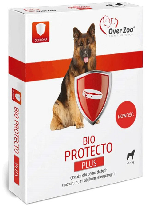 Репелентний нашийник Over Zoo Bio Protecto Collar For Large Dogs від бліх для собак великих порід - 75 см Київ - фото 1