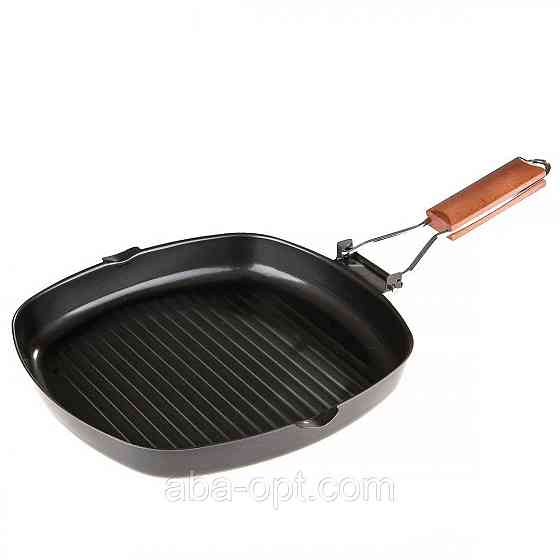 Сковорода гриль с антипригарным покрытием 28 х 28 см (шт).Aba-Opt Одесса