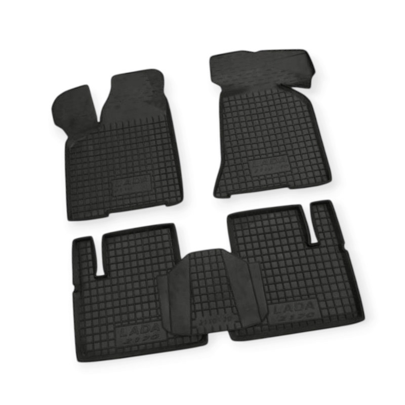 Килимки салону 2170 борт 2,5 см, з перемичкою Мукачево - фото 1