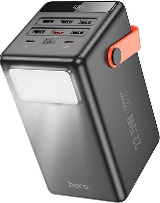 Повербанк HOCO J142 100000mAh 22.5W PD 6USB 2Type-C LCD. Харків - фото 5
