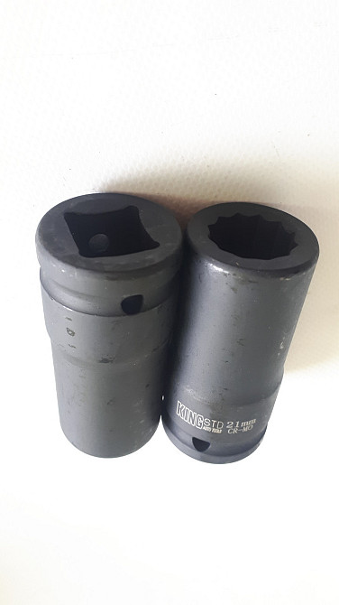 Головка торцева ударна 3/4&quot; 12 граней. 21мм KingSTD KSI-1221 Вінниця - фото 1