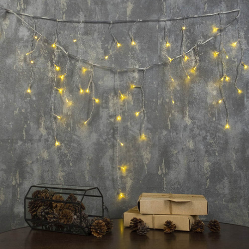 Світлодіодна гірлянда завіса (бахрома) 100 Led 3*0,6м USB CW-GF-100L36UMC ColorWay Житомир