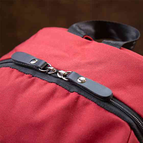 Рюкзак текстильний smart унісекс Vintage 20627 Малиновий Київ