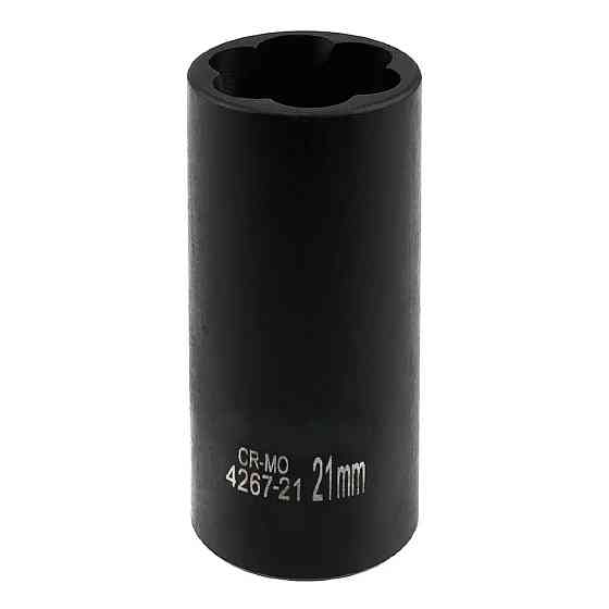 Головка ударна 1/2" 21мм 6-гранна двостороння PATRON P-4267-21 Одеса