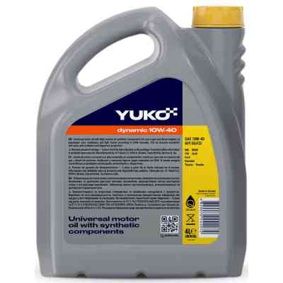 Моторное масло Yuko DYNAMIC 10W-40 4л (4820070242072) Винница