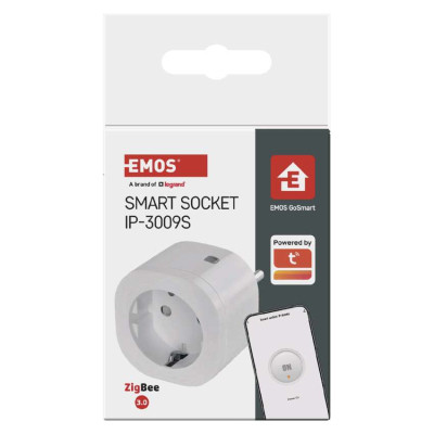 Розумна розетка WIFI P5533 GoSmart, ZigBee 3.0, IP44 EMOS (P5533) Вінниця - фото 4